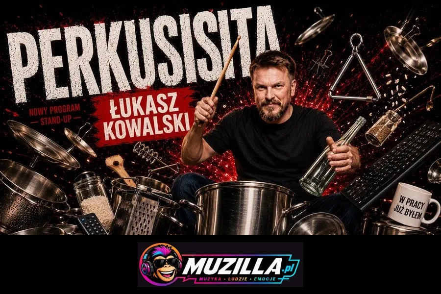 Wrocław | Stand-Up Premiera Programu „Perkusista” – Łukasz Kowalski | 26.09.2026 r. g.17:00 — Wrocław — 26 września 2026