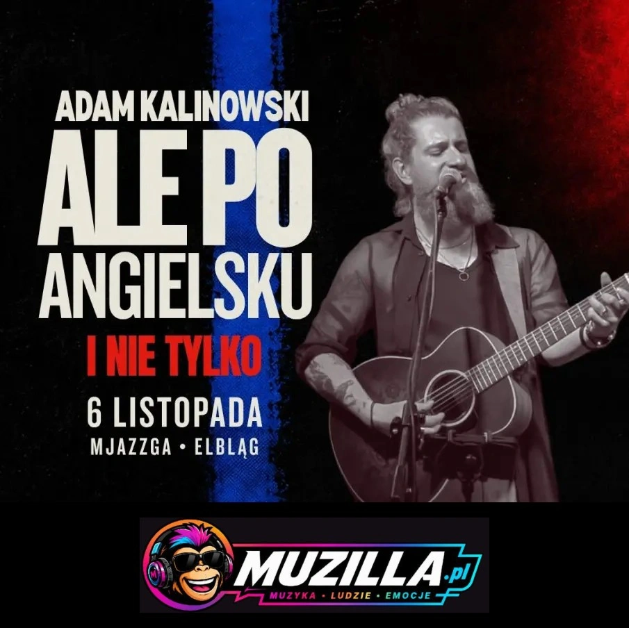Znany z The Voice of Poland, Idola i viralowych wykonań – polskie klasyki i światowe przeboje — Elbląg — 6 listopada 2026