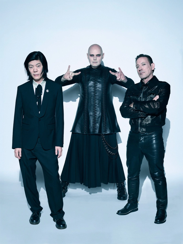 The Smashing Pumpkins – Billy Corgan, James Iha i Jimmy Chamberlin na oficjalnej fotografii promocyjnej 2026