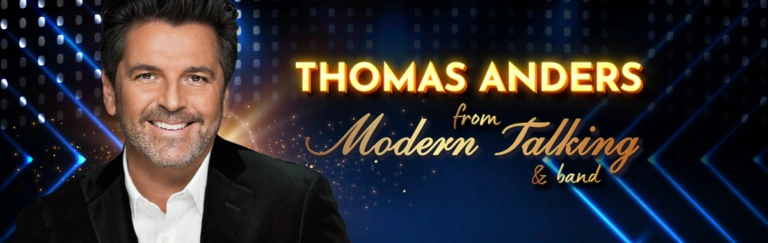 Thomas Anders – plakat koncertu w Jasionce, 19 lutego 2027, ZEN.COM Expo