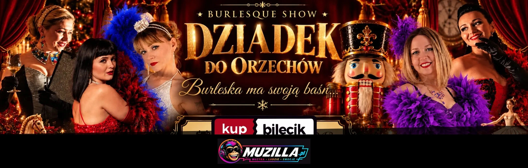 Burleska by Rose de Noir w klubie Piwnica Przepraszam — Tarnów — 5 grudnia 2026
