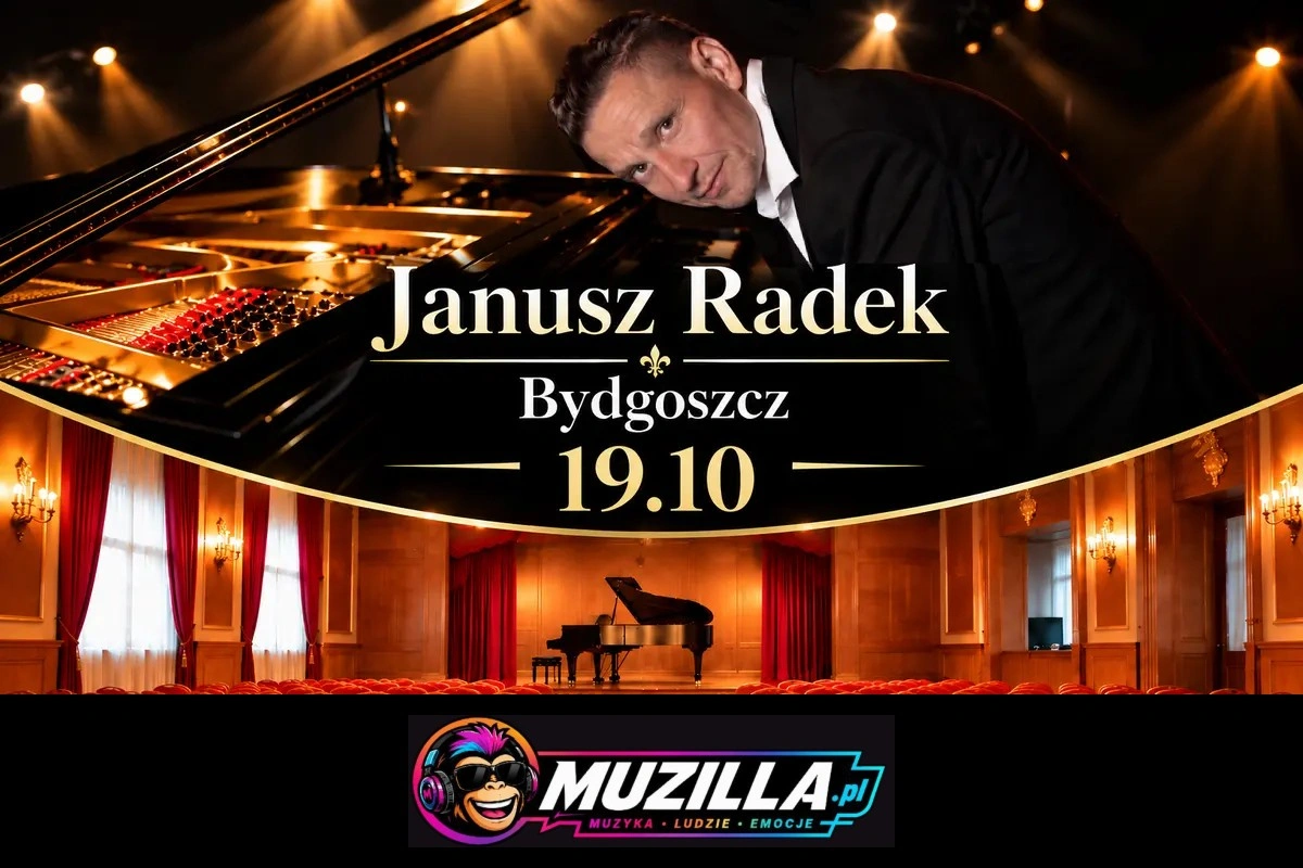 Janusz Radek • Tylko ładne piosenki • koncert + spotkanie | Gdynia — Bydgoszcz — 19 października 2026