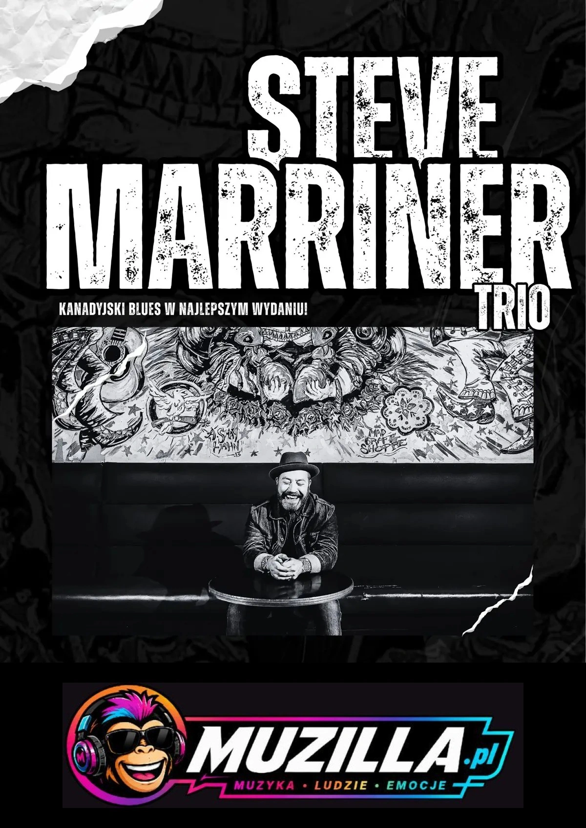Kanadyjski blues w mocnym trio! — Leszno — 11 listopada 2026