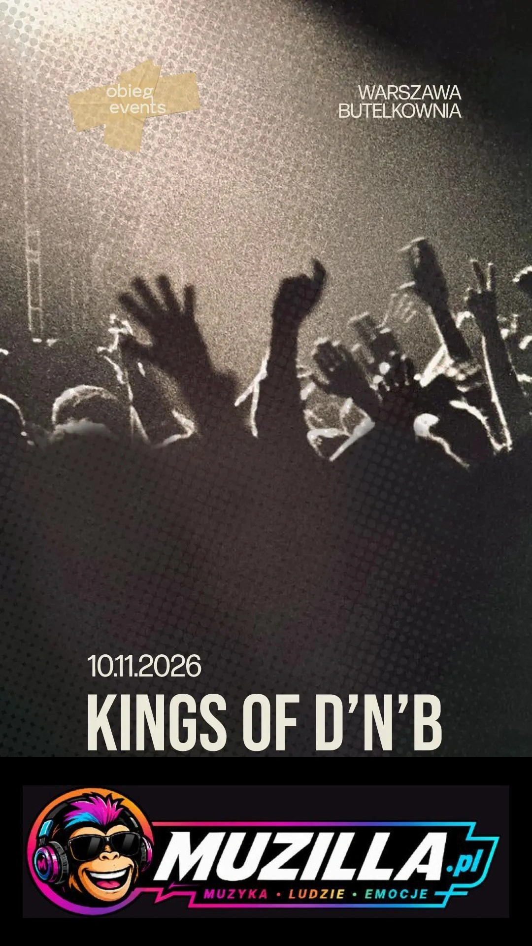 KINGS OF D’N’B | Butelkownia | Warszawa — Warszawa — 10 listopada 2026