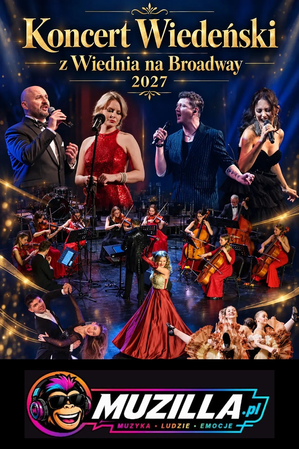 Koncert Wiedeński „Z Wiednia na Broadway” — Poznań — 27 stycznia 2027