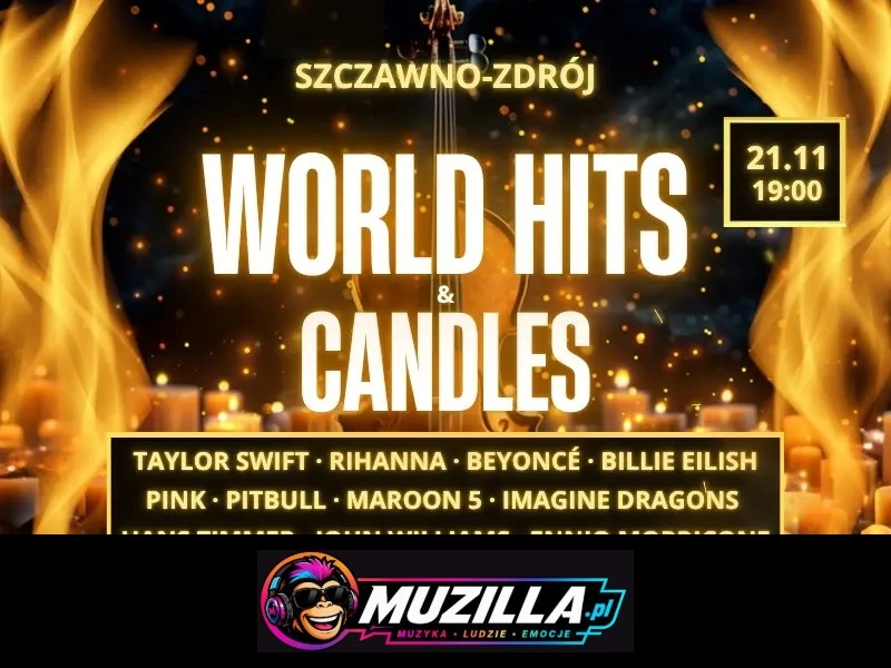 Muzyczna magia przy blasku tysiąca świec — Szczawno-Zdrój — 21 listopada 2026