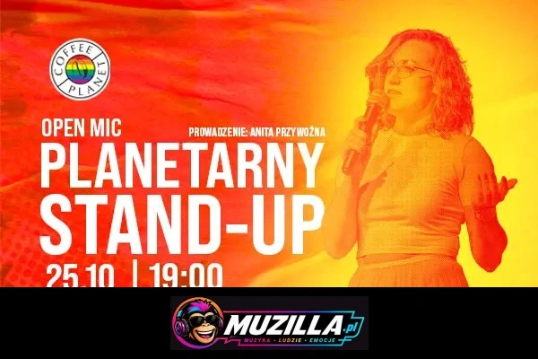 Planetarny Stand-Up Open Mic — Wrocław — 25 października 2026