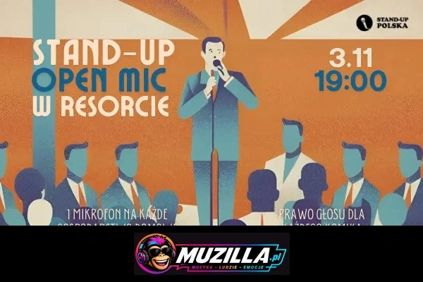 Stand-up Open Mic w Resorcie / 3.11.2026 / g.19:00 — Warszawa — 3 listopada 2026