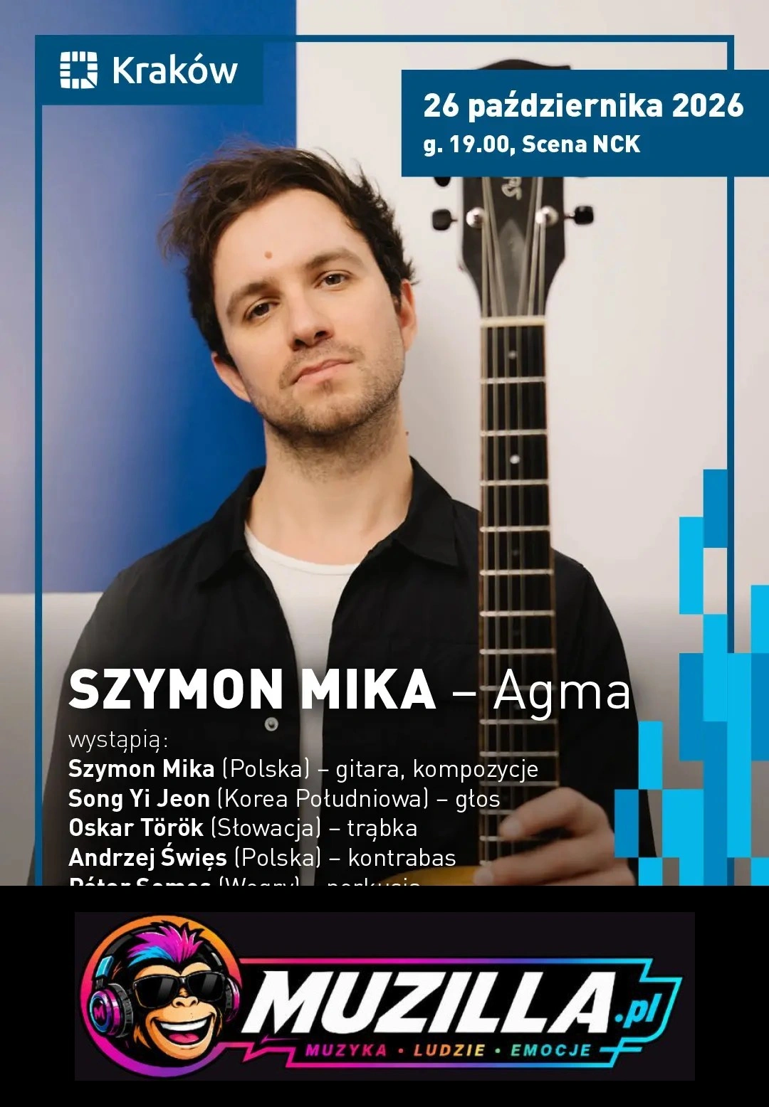 Szymon Mika – Agma — Kraków — 26 października 2026