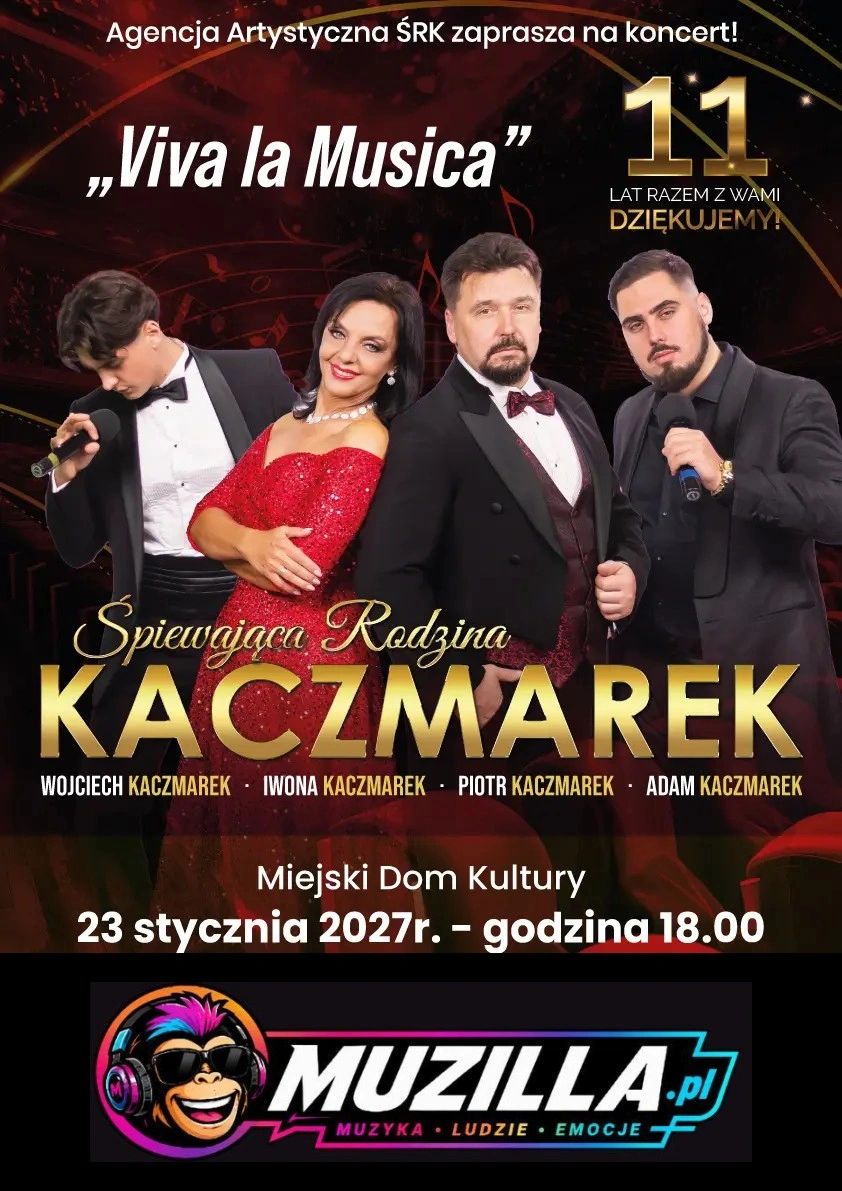 „Viva La Musica” — Piotrków Trybunalski — 23 stycznia 2027