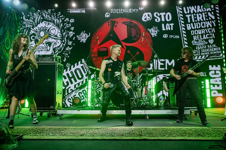 Młody zespół ADHD na Małej Scenie 32. Pol'and'Rock Festival 2026