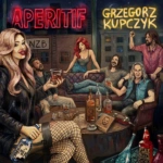 Grzegorz Kupczyk – okładka albumu Aperitif 2026, kolorowa ręcznie wykonana ilustracja wnętrza baru